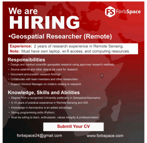 Geospatial Researcher