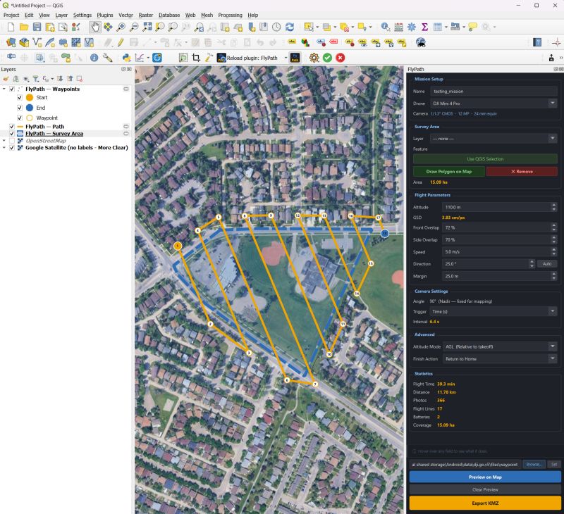 FlyPath Plugin